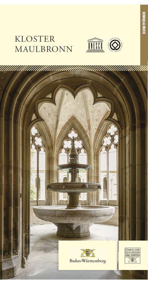Abbildung: Staatliche Schlösser und Gärten Baden-Württemberg, JUNG:Kommunikation Titel des Kunstführers zu Kloster Maulbronn