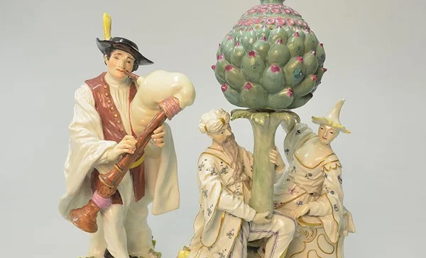 Porzellanfiguren aus Schloss Bruchsal