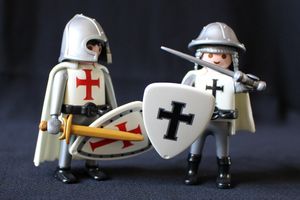 Residenzschloss Mergentheim, Playmobil-Ausstellung, Deutschordensritter