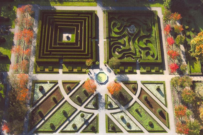 Barockgarten von Kloster und Schloss Salem