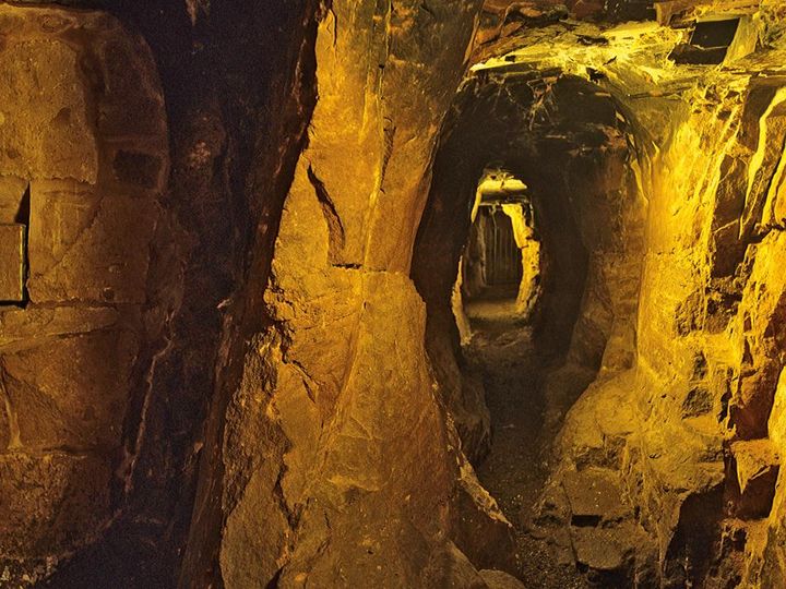 Burgfeste Dilsberg, Burgstollen