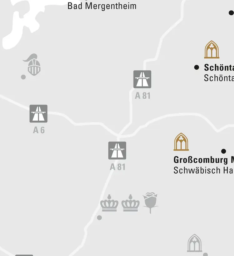illustration: Staatliche Schlösser und Gärten Baden-Württemberg, JUNG:Kommunikation GmbH Region Hohenlohe & Ellwangen
