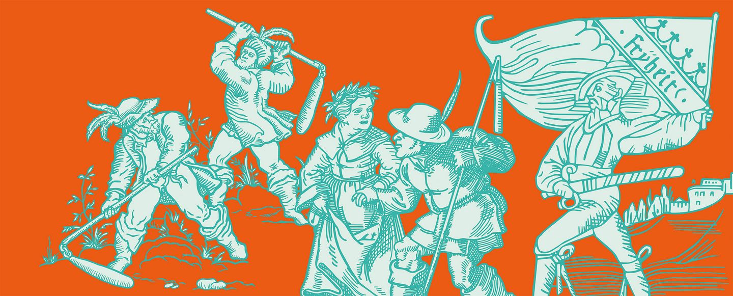 Illustration: Staatliche Schlösser und Gärten Baden-Württemberg, JUNG:Kommunikation GmbH Motiv der Staatlichen Schlösser und Gärten Baden-Württemberg