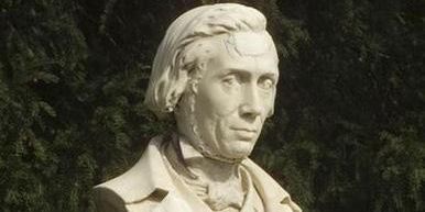 Foto: Landesmedienzentrum Baden-Württemberg, Andrea Rachele Botanischer Garten Karlsruhe, Denkmal Heinrich Hübsch