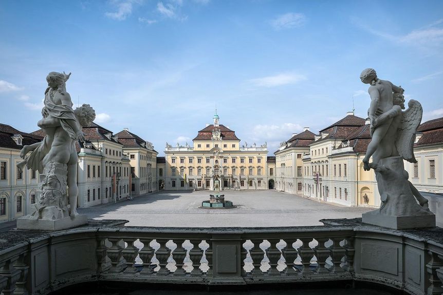 Residenzschloss Ludwigsburg, Balkon