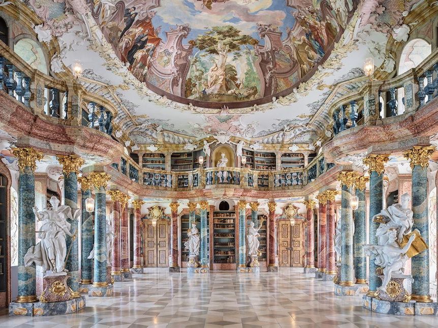 Kloster Wiblingen, Bücherei