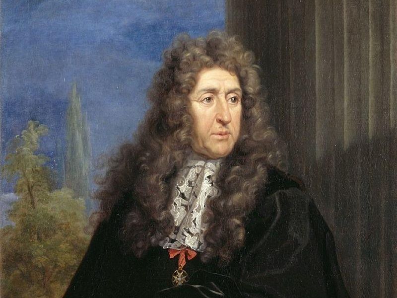 André Le Nôtre, Gemälde von Carlo Maratta, 1678