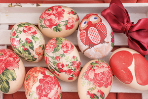 Schloss Favorite Rastatt, Event, Ostereierworkshop, acht Eier