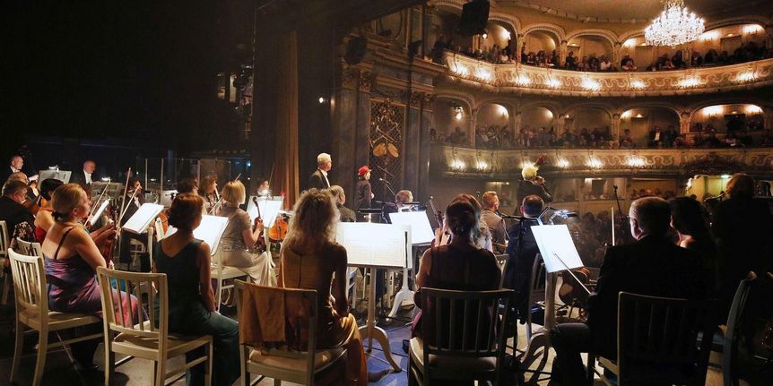 Schloss und Schlossgarten Schwetzingen, Konzert im Schlosstheater